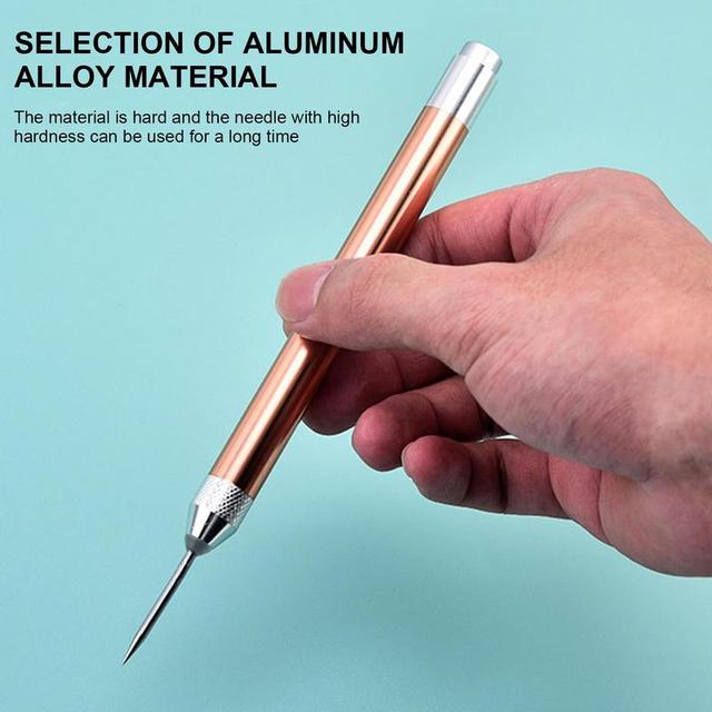 Weeding Tool With Light Craft Weeding Hook Pen With Light Ergonomic Paper Weeding  Tool For Scrapbooking Silhouette Carving - AliExpress